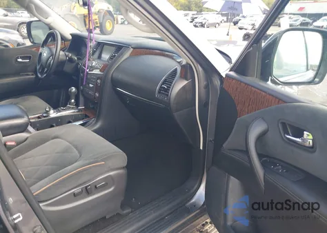 2019 Nissan Armada Sv из США, поврежденный, VIN JN8AY2NC4K9583641